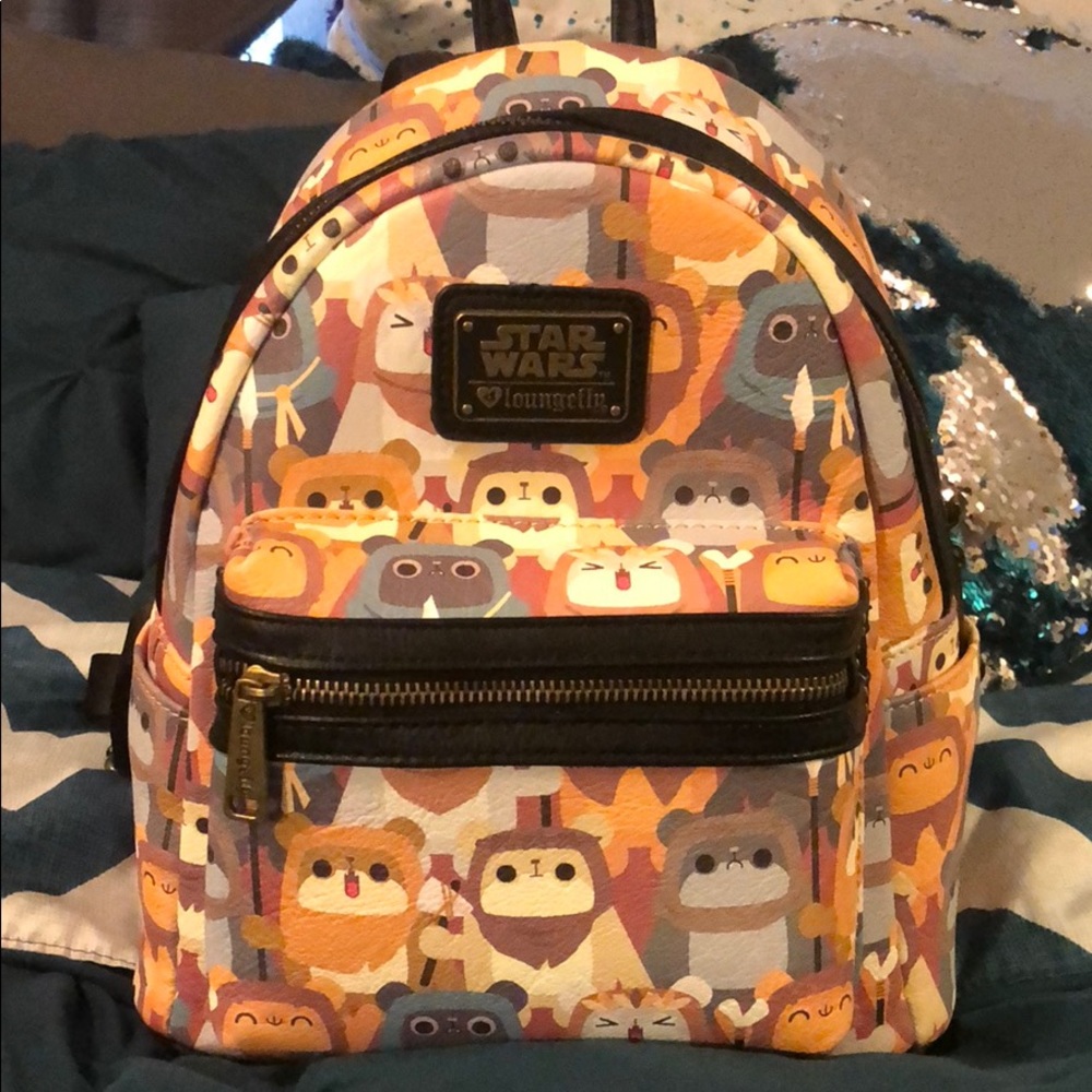 Ewok Loungefly Mini Backpack